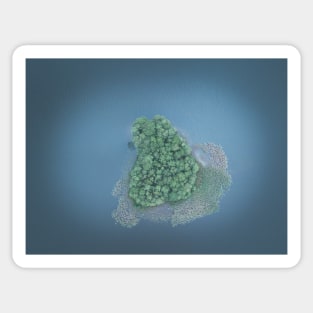 Lonely island Sticker